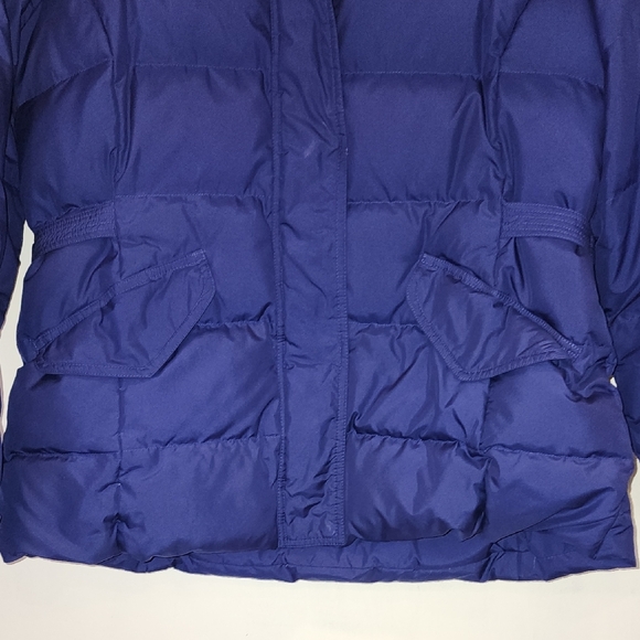 Lauren Ralph Lauren Deep Blue Puffer Jacket Size Large PTP 24in Length 26 In - Picture 3 of 9